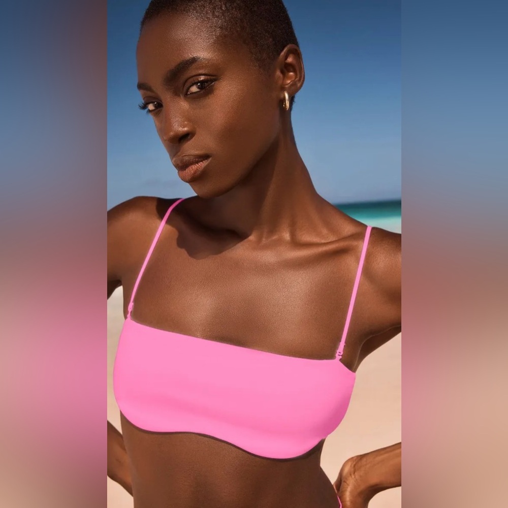 ALO Airbrush Socialite Bandeau - Paradise Pink - Medium